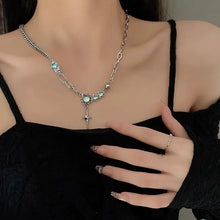 Load image into Gallery viewer, Crystal Opal Pendant Necklace
